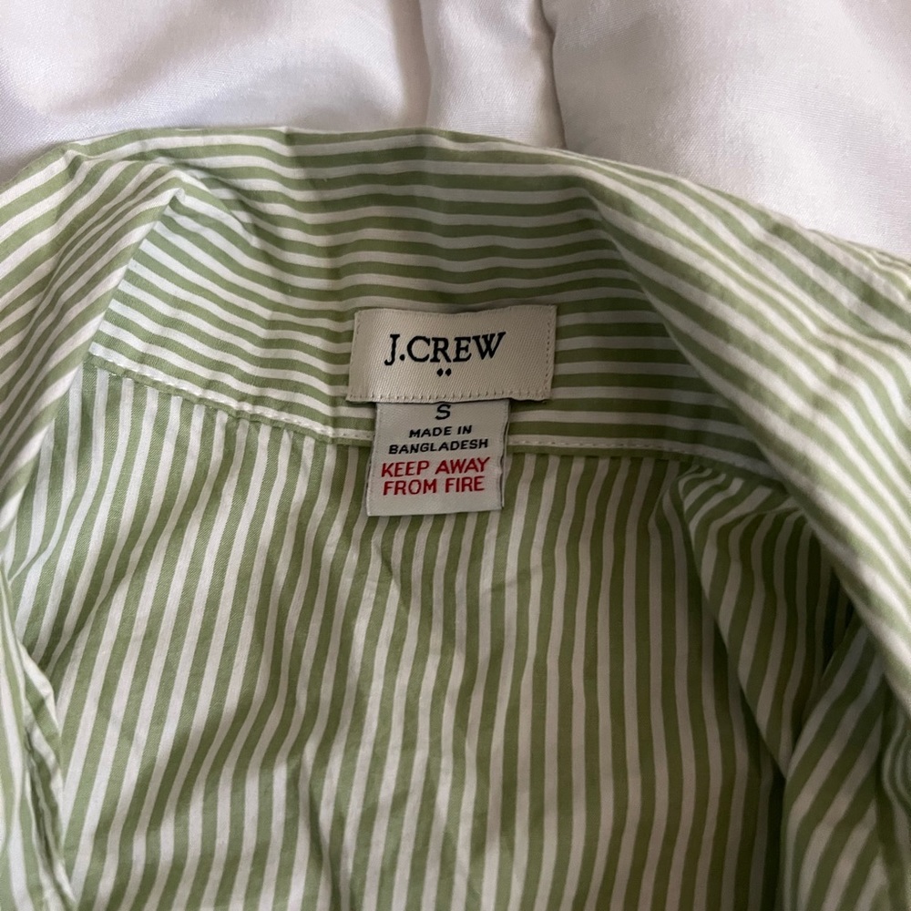 JCrew Pajama Shirr